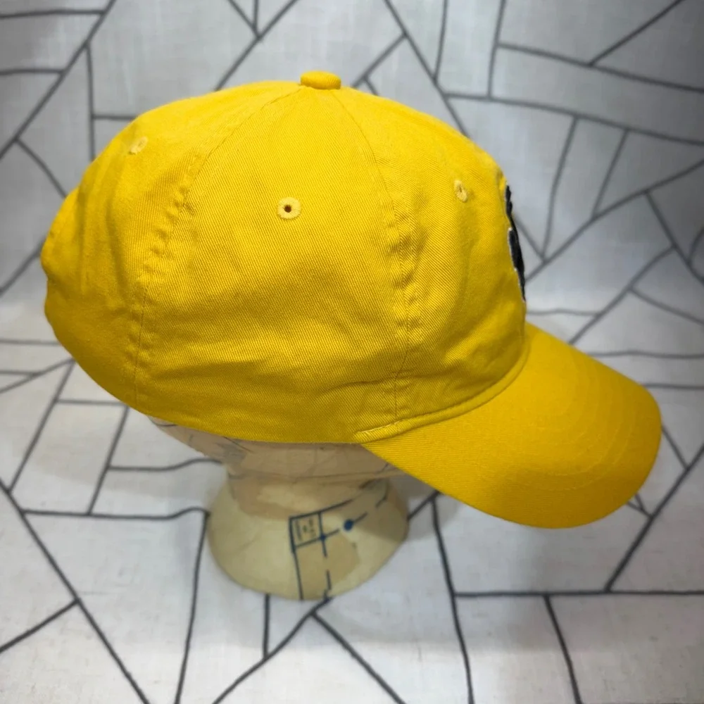 Zephyr Wyoming‎ Cowboys Hat OSFM Yellow Bucking Horse Embroidered Dad Cap